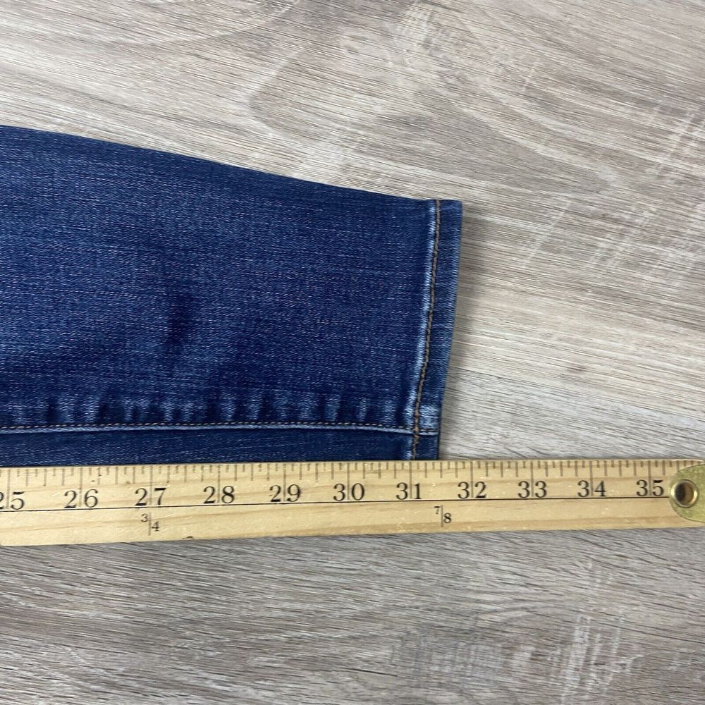 American Eagle Next‎ Level Stretch High Waisted Skinny Dark Blue 0 Long - Picture 5 of 12